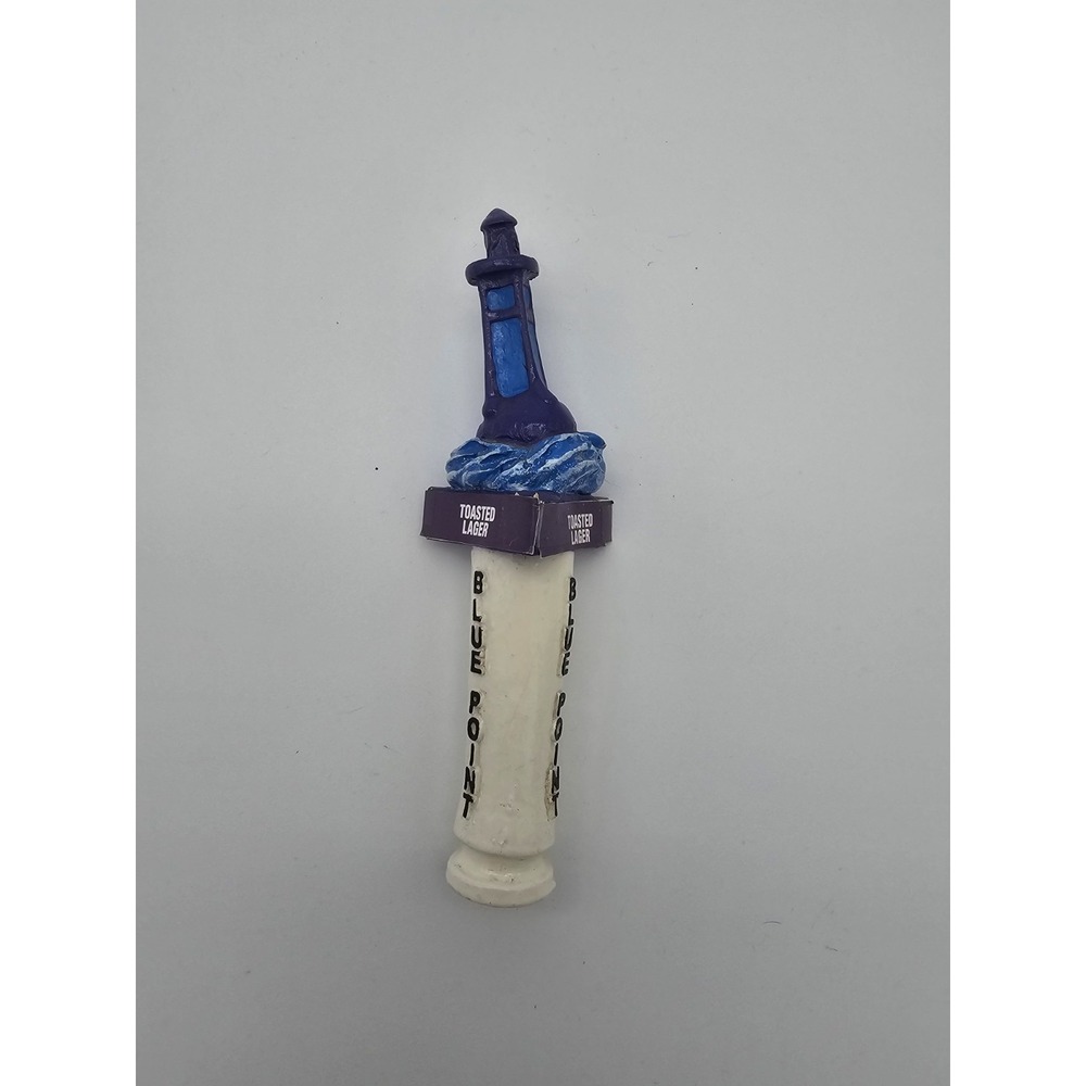 Blue Point Toasted Lager Beer Tap Handle Lighthouse  7 INCHES